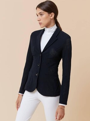 Cadence Micro Perforated Competition Jacket Navy