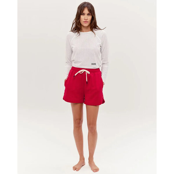DADA Dada Oscar Short Pants Soft Cotton Cherry Red