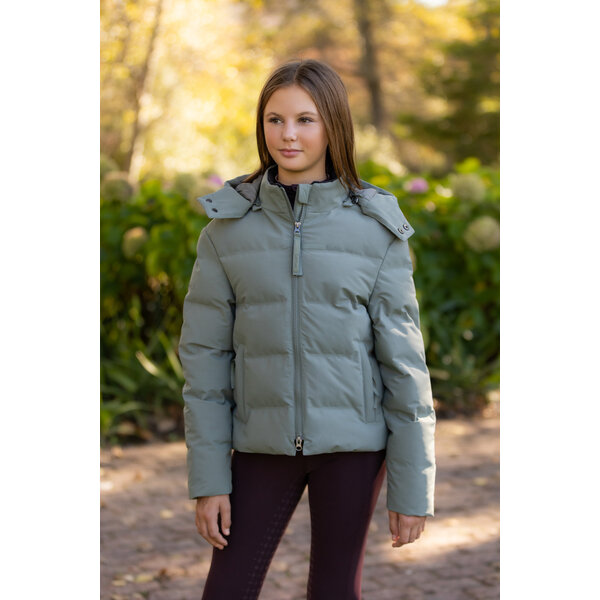 LeMieux Young Rider Daisy Waterproof Coat Rosemary