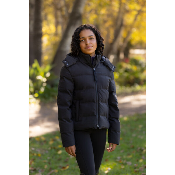 LeMieux Young Rider Daisy Waterproof Coat Black