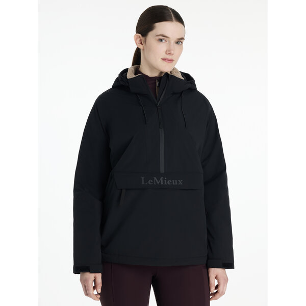 LeMieux Phoebe Half Zip Waterproof Anorak Black