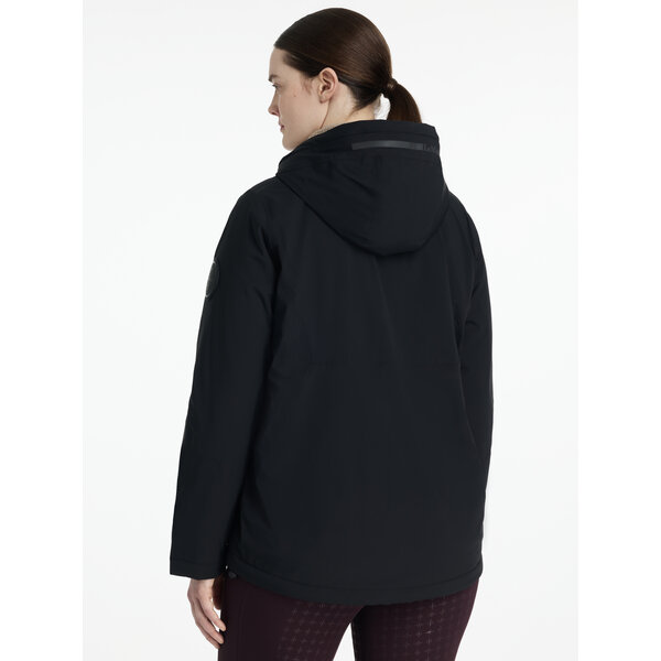 LeMieux Phoebe Half Zip Waterproof Anorak Black