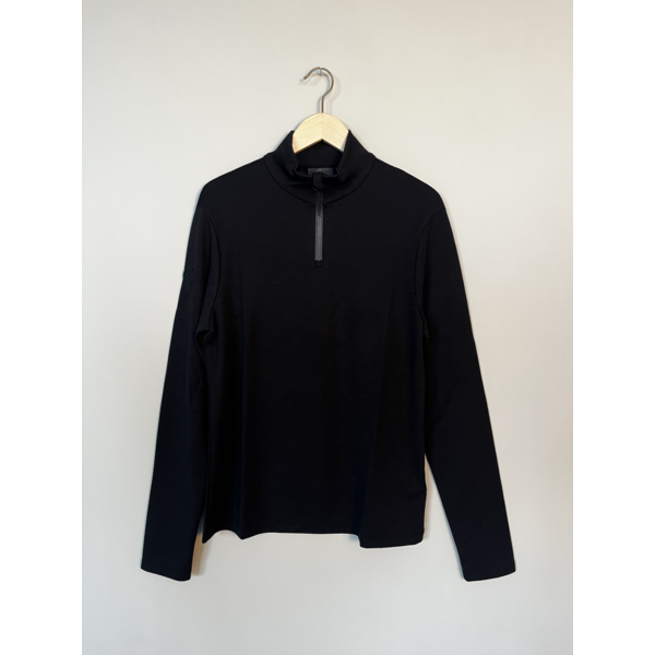 Cavalleria Toscana Tech Wool Half Zip Training L/S Turtleneck 9999