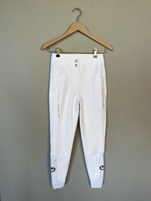Pleated Insert Knee Patch Breeches 0001