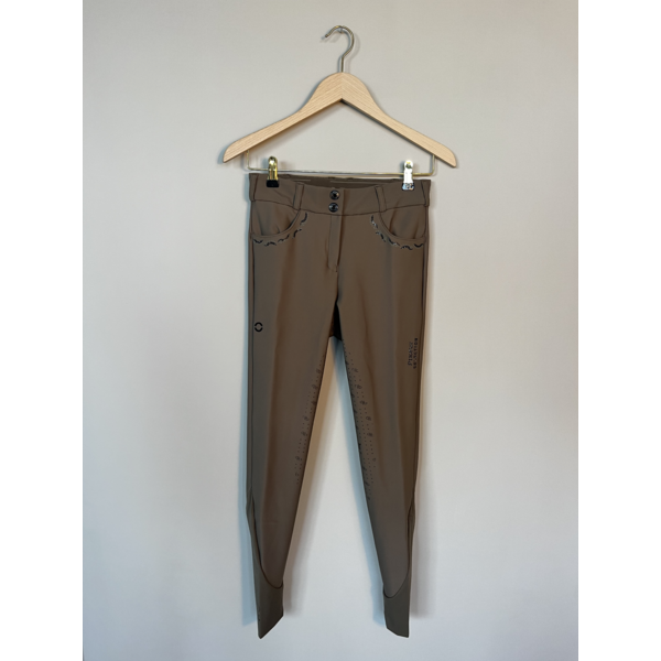 Pikeur Ceelina Breeches Full Grip Winter High Waist Slate Brown