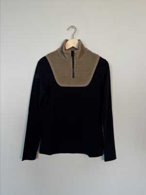 L/S Warm Jersey With Fleece Insert Training Polo 994H