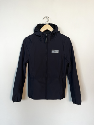 Bonded Jacquard Jersey Hooded Softshell Jacket 7901