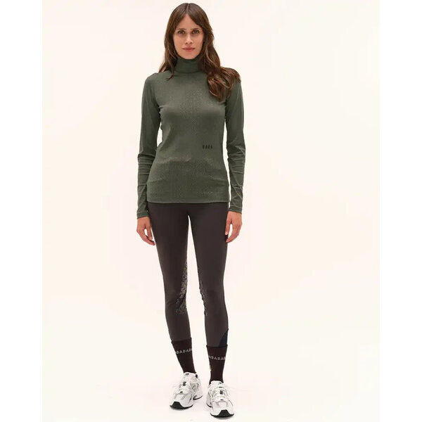 DADA Calder L/S Riding T-Shirt Vert Anglais