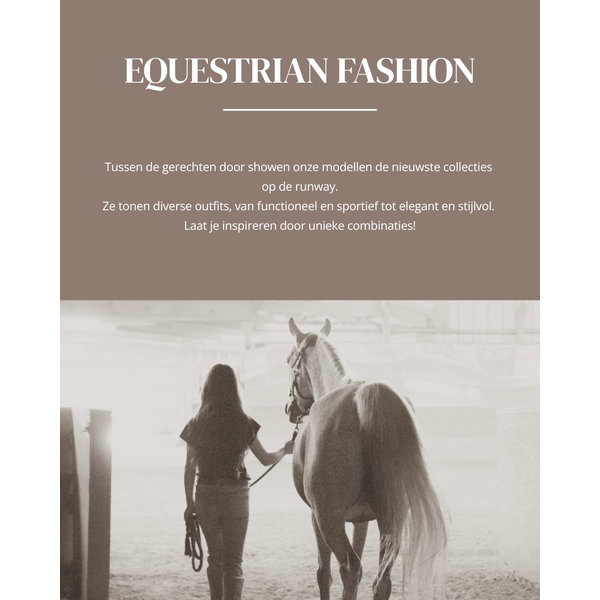 House of Horses Equestrian Runway Ticket