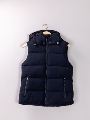 Quilted Vest Athleisure Black