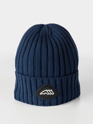 Hat With Rubber Patch Clana Navy Peony