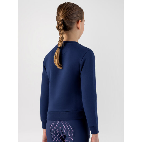 Equiline Junior Sweatshirt Cedril Navy Peony