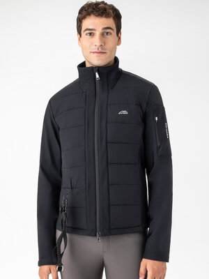 Men's Softshell Jacket Airbag Exot Black