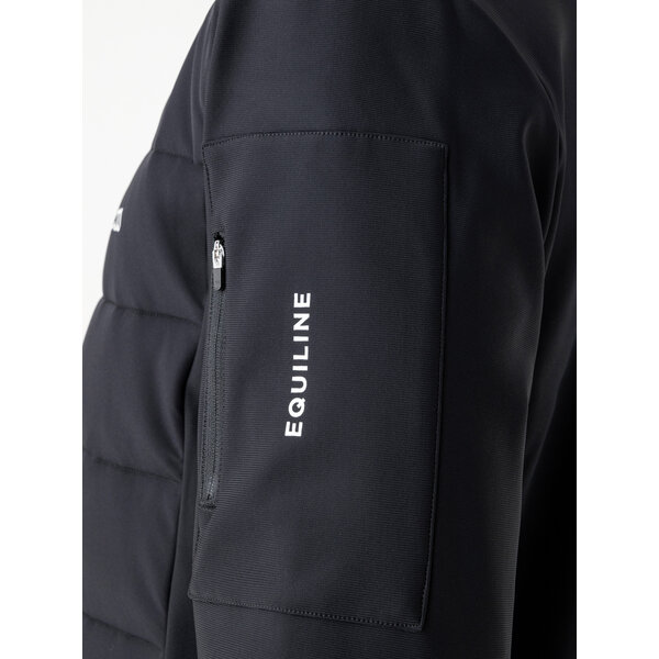 Equiline Men's Softshell Jacket Airbag Exot Black