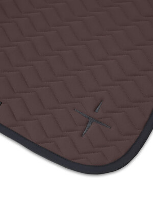 Shevron Tech Jersey Jumping Saddle Pad Terra/Black Full