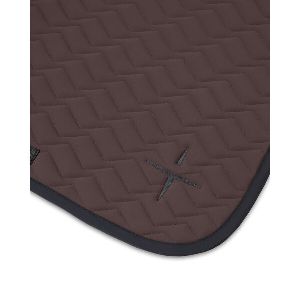 Trolle Shevron Tech Jersey Jumping Saddle Pad Terra/Black Full