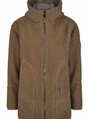 Teddy Fleece Jacket Sports Greige