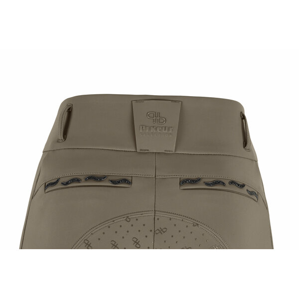 Pikeur Ceelina Breeches Full Grip Winter High Waist Slate Brown