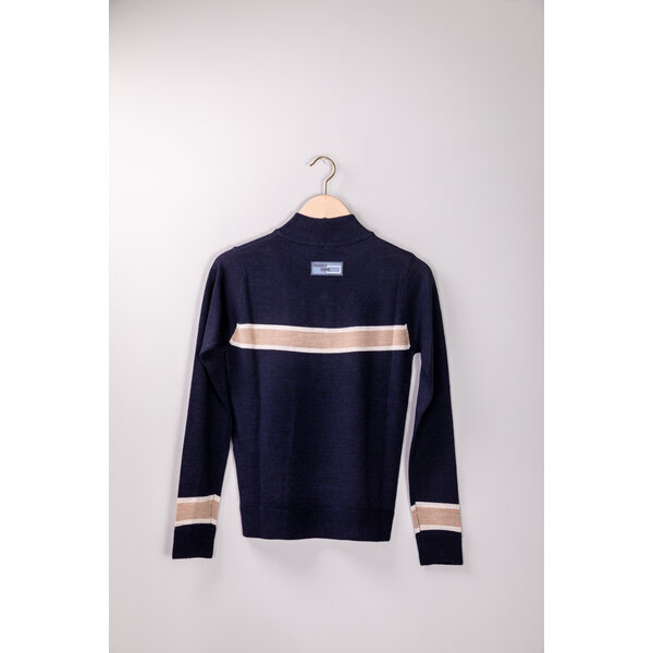 RG Wool Blend Half Zip Sweater 7901