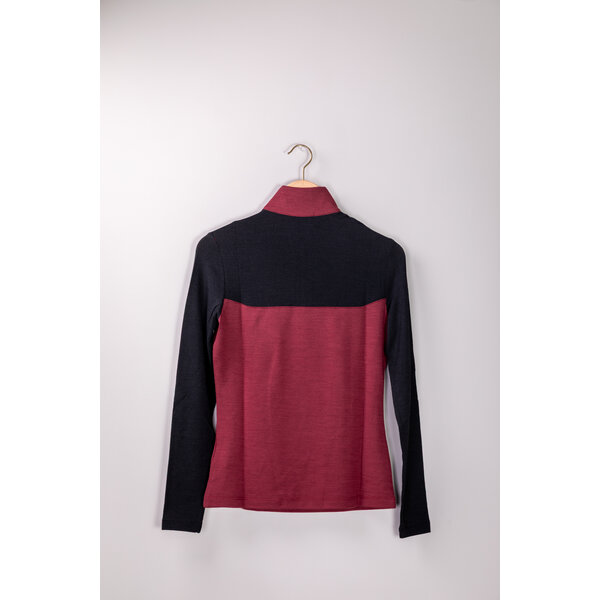 Cavalleria Toscana L/S Tech Wool Half Zip Training Polo 3799