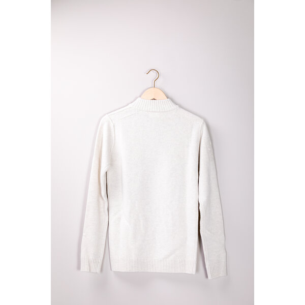 Cavalleria Toscana Pure Wool Half Zip Turtleneck Sweater 1002