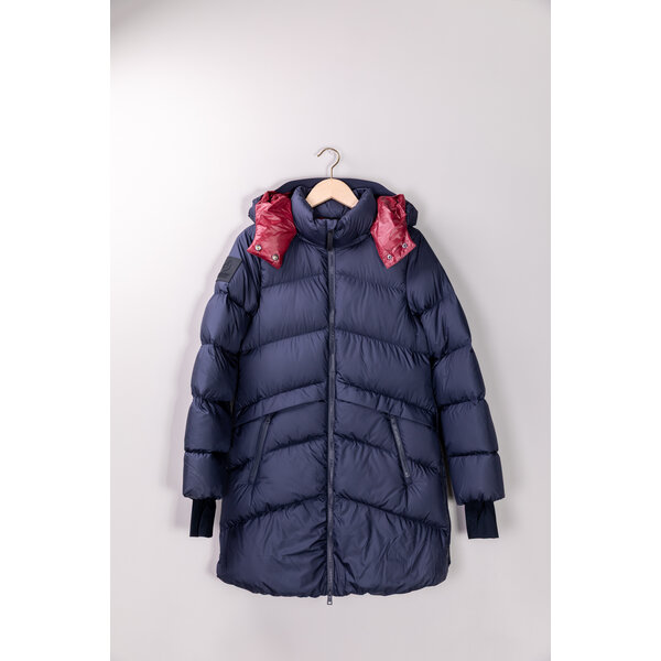 Cavalleria Toscana Cavalleria Toscana Hooded Down Padded Long Nylon Parka 7901