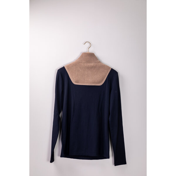 Cavalleria Toscana Cavalleria Toscana L/S Warm Jersey With Fleece Insert Training Polo 994H