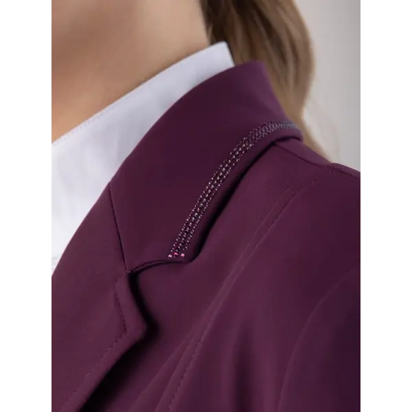 Equiline Women's Competition Jacket Gilcom Amaranth