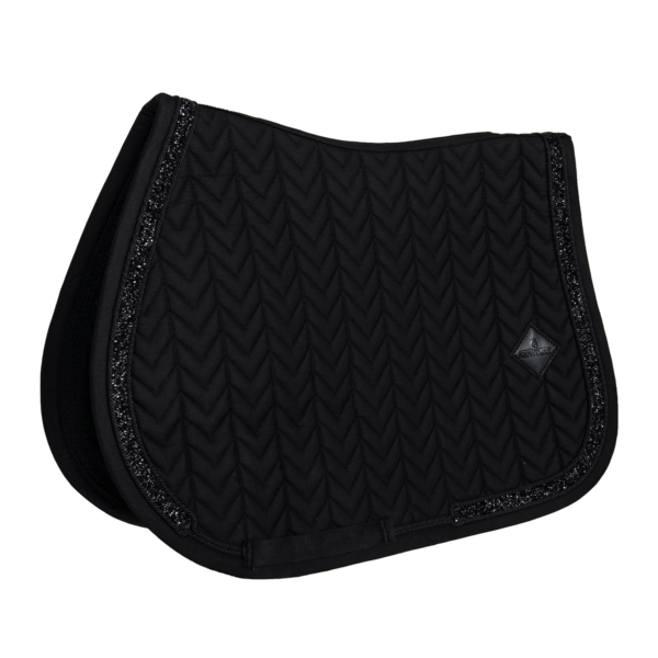 Kentucky Zadeldoek Glitter Stone Black Jumping