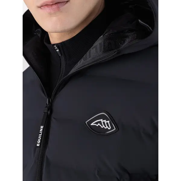 Equiline Men's Bomber Jacket Cermo Black