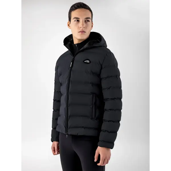 Equiline Men's Bomber Jacket Cermo Black