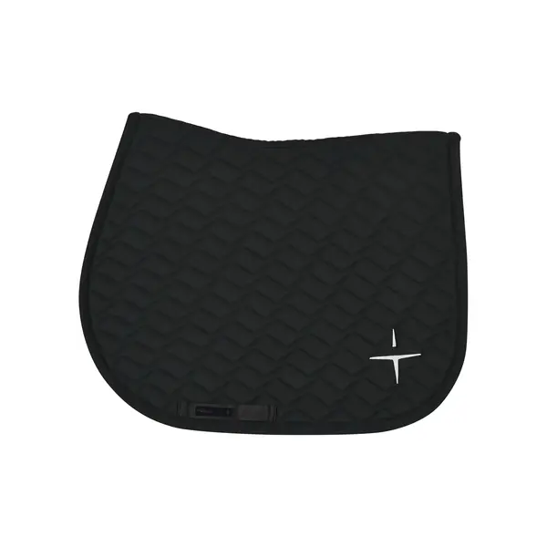 Trolle Shevron Tech Jersey Jumping Saddle Pad Black Full