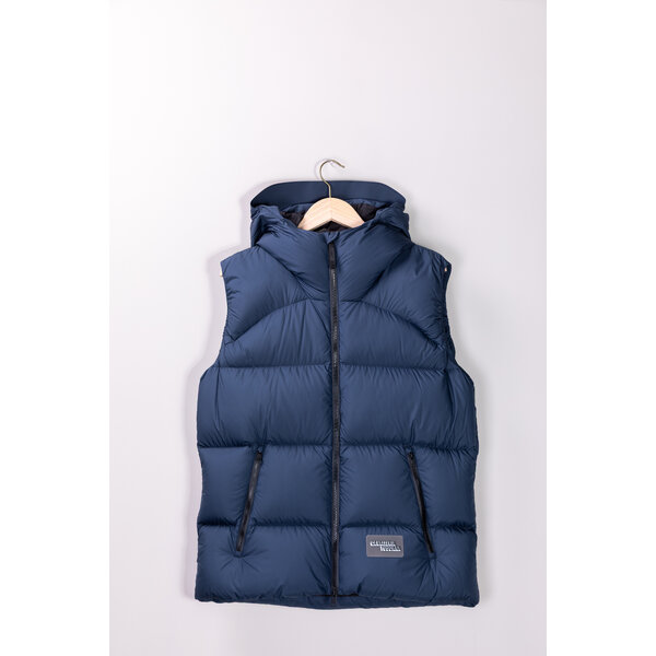 Cavalleria Toscana Men's Hooded Down Padded Nylon Vest 7901