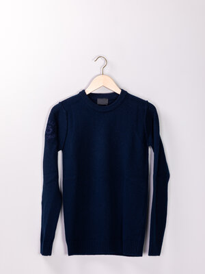 Pure Wool Crew Neck Swetaer 7901