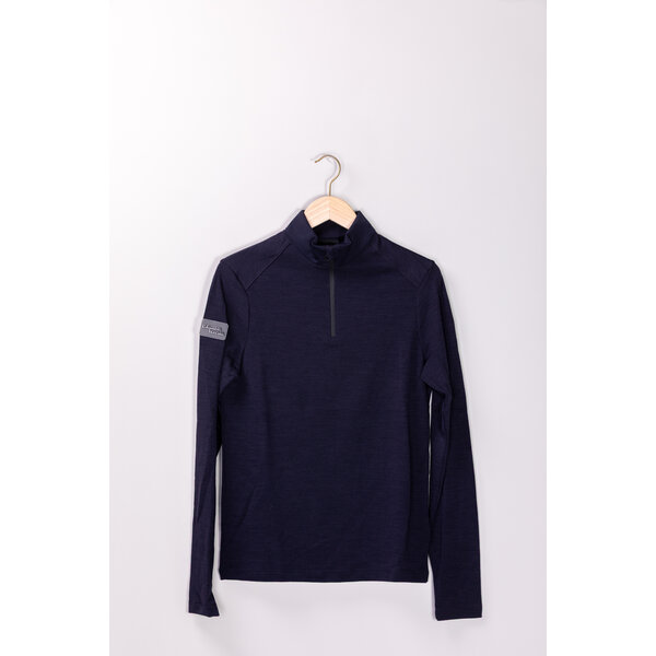 Cavalleria Toscana Men's Tech Wool Half Zip Training L/S 7979