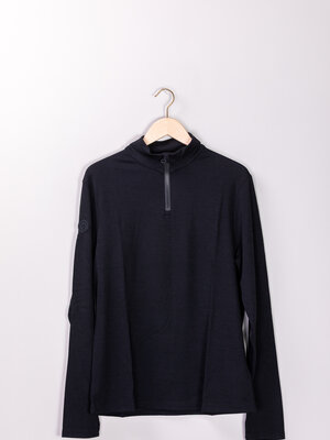 Tech Wool Half Zip Training L/S Turtleneck 9999
