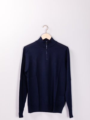 Merinos Half Zip Turtleneck Sweater 7901