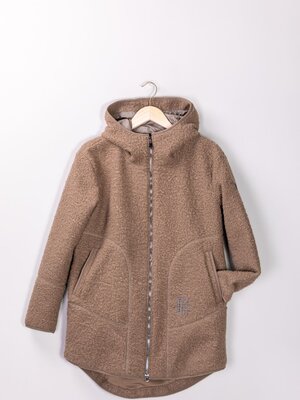 Teddy Fleece Jacket Sports Greige