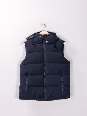 Quilted Vest Athleisure Black