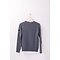 Trolle Extra Fine Wool Star Logo Crew Sweater Grey
