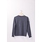 Trolle Extra Fine Wool Star Logo Crew Sweater Grey