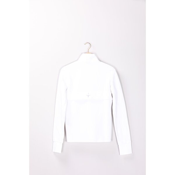 Trolle Tech Fleece Half Zip White
