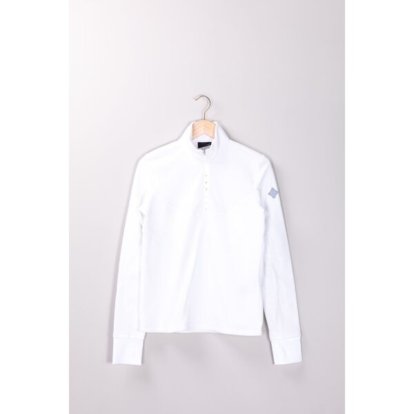 Trolle Tech Fleece Half Zip White