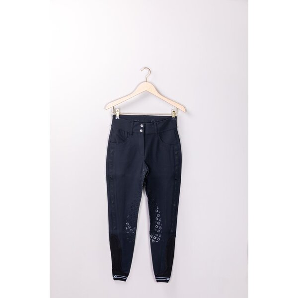 Cavalleria Toscana Embroidery Logo Full Grip Breeches 9999