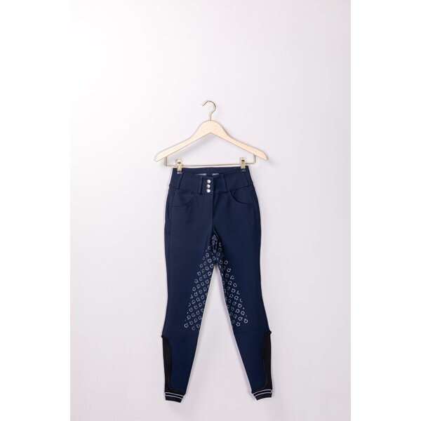 Cavalleria Toscana High Waist Sil. Full Seat Riding Breeches 7001