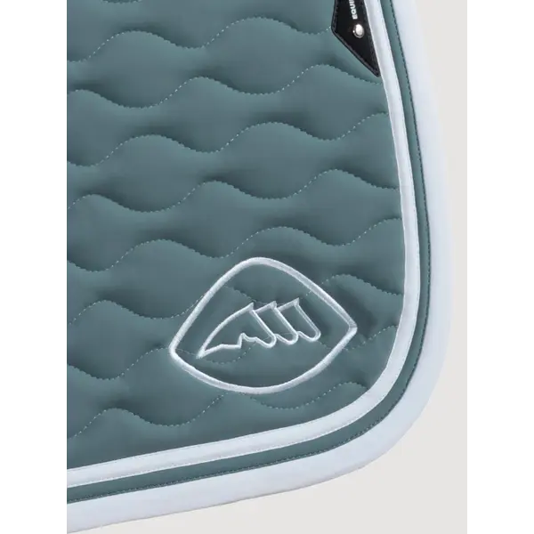 Equiline Tech Almond Saddle Pad Cud Forest Green Full Jumping