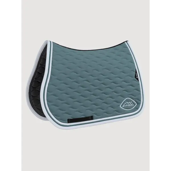 Equiline Tech Almond Saddle Pad Cud Forest Green Full Jumping