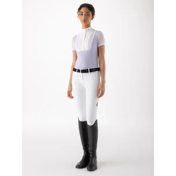 Equiline Women's Competition Polo S/S Glio Glicine