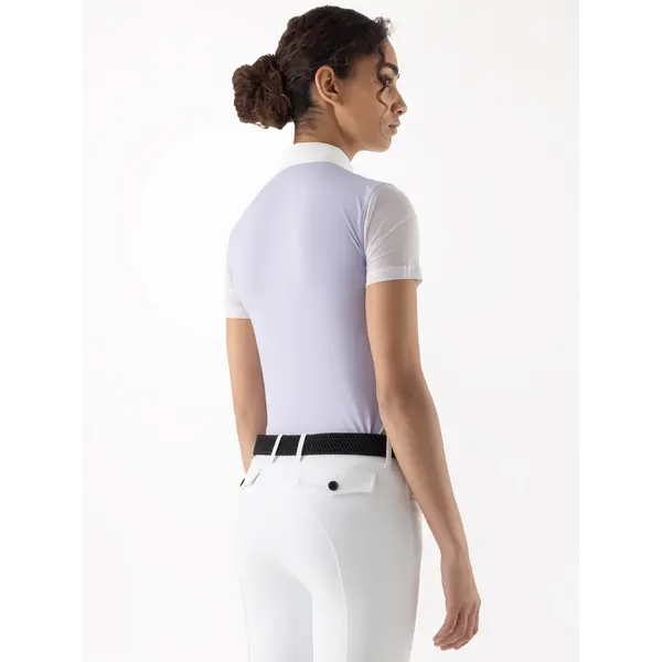 Equiline Women's Competition Polo S/S Glio Glicine
