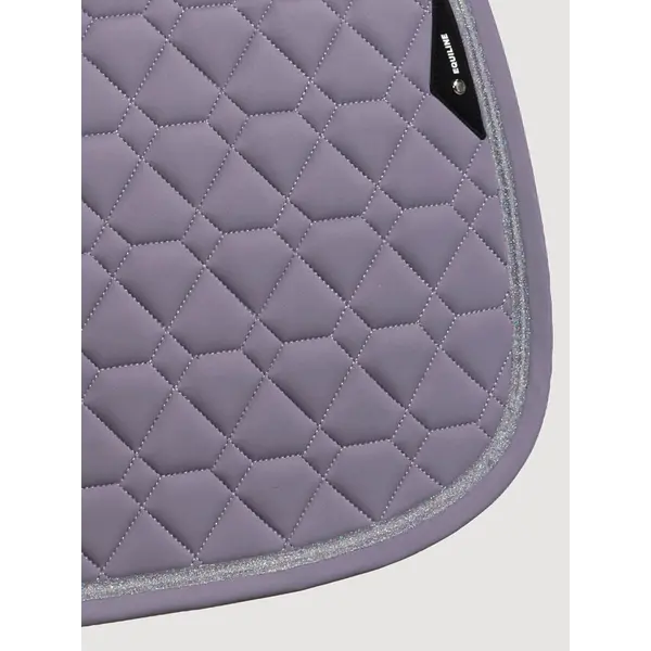 Equiline Tech Diamond Saddle Pad Gemma Aubergine